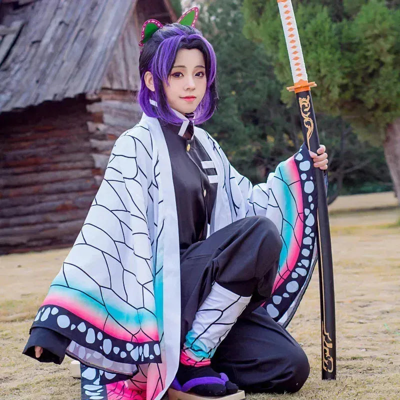 Demon Slayer Kochou Shinobu Anime Cosplay