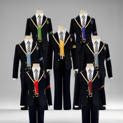 Disney Twisted Wonderland Anime Cosplay Heartslabyul Savanaclaw Octavinelle Scarabia Pomefiore ‌Ignihyde Diasomnia Uniforms