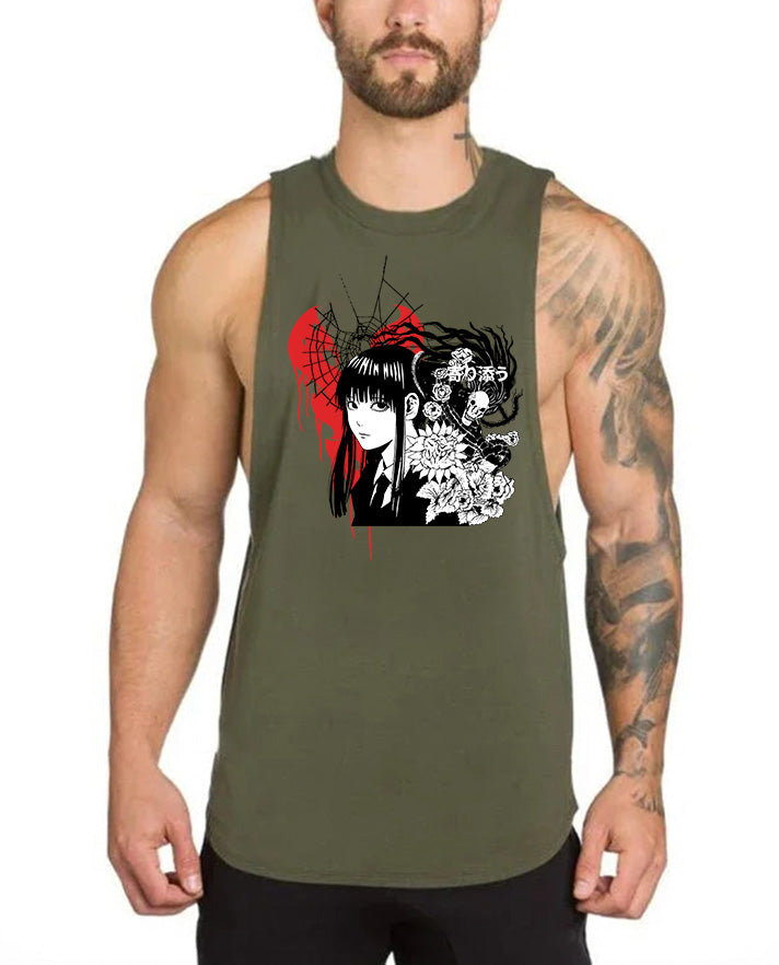 Victorious Japan Anime Symbiote 2026 Gym Tank Top