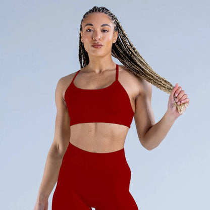 Dynamic Backless Sports Bra / High Impact Fitness / Gym Bra