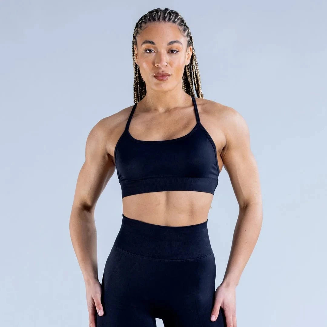 Dynamic Backless Sports Bra / High Impact Fitness / Gym Bra