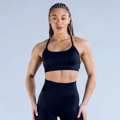Dynamic Backless Sports Bra / High Impact Fitness / Gym Bra