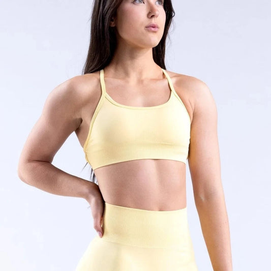 Dynamic Backless Sports Bra / High Impact Fitness / Gym Bra