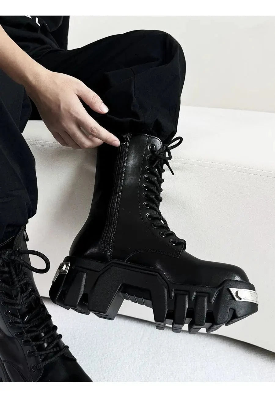 Ellie Biohazard  Thick-soled High-top Boots (Men)