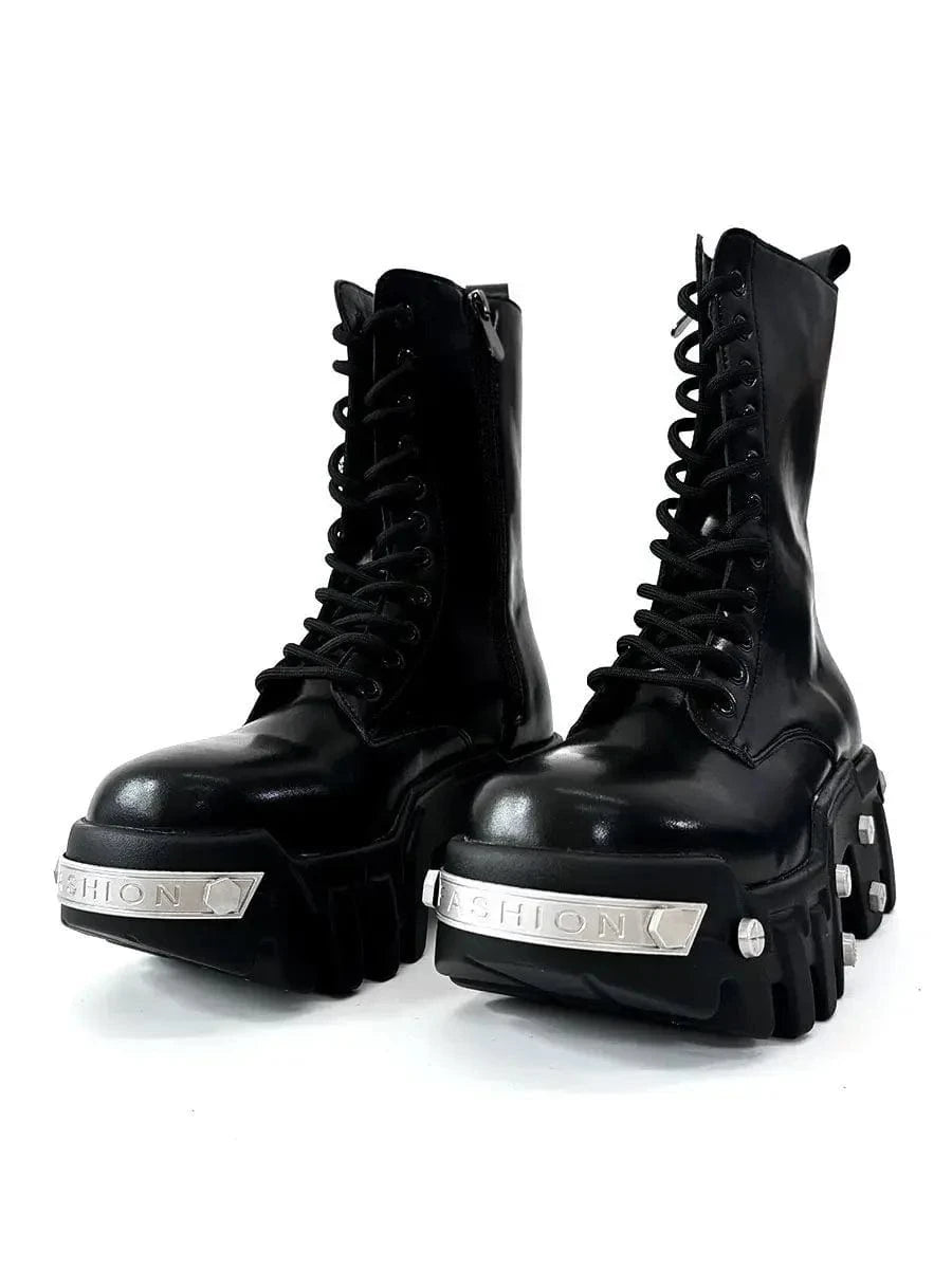 Ellie Biohazard  Thick-soled High-top Boots (Men)