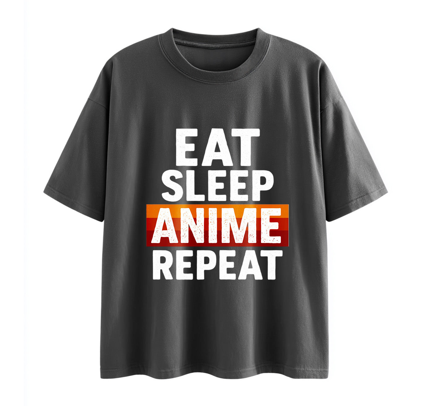 Eat Sleep Anime Repeat 1 Oversize T-Shirt