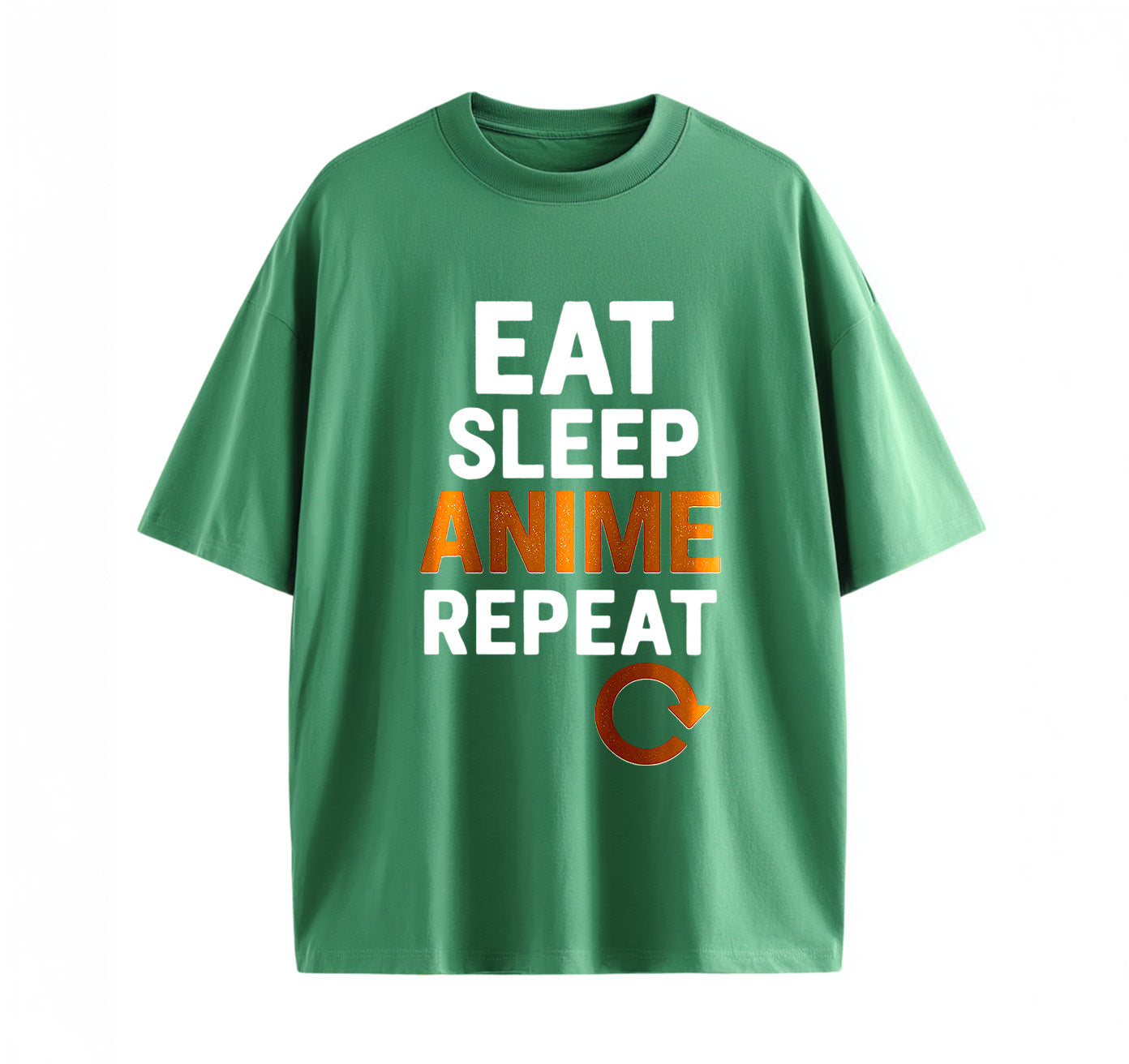 Eat Sleep Anime Repeat 2 Oversize T-Shirt