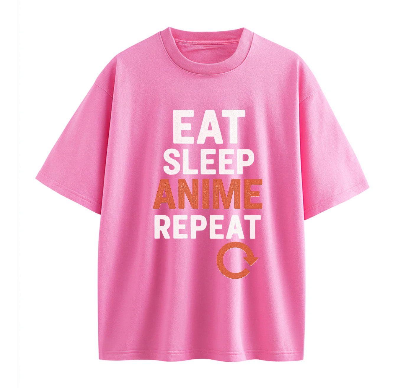 Eat Sleep Anime Repeat 2 Oversize T-Shirt