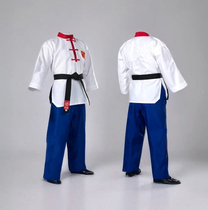 Expert 4 / XXXS Korea Taekwondo Uniform  / MMA Martial arts / Karate Basic Training Adults & Kids Uniform