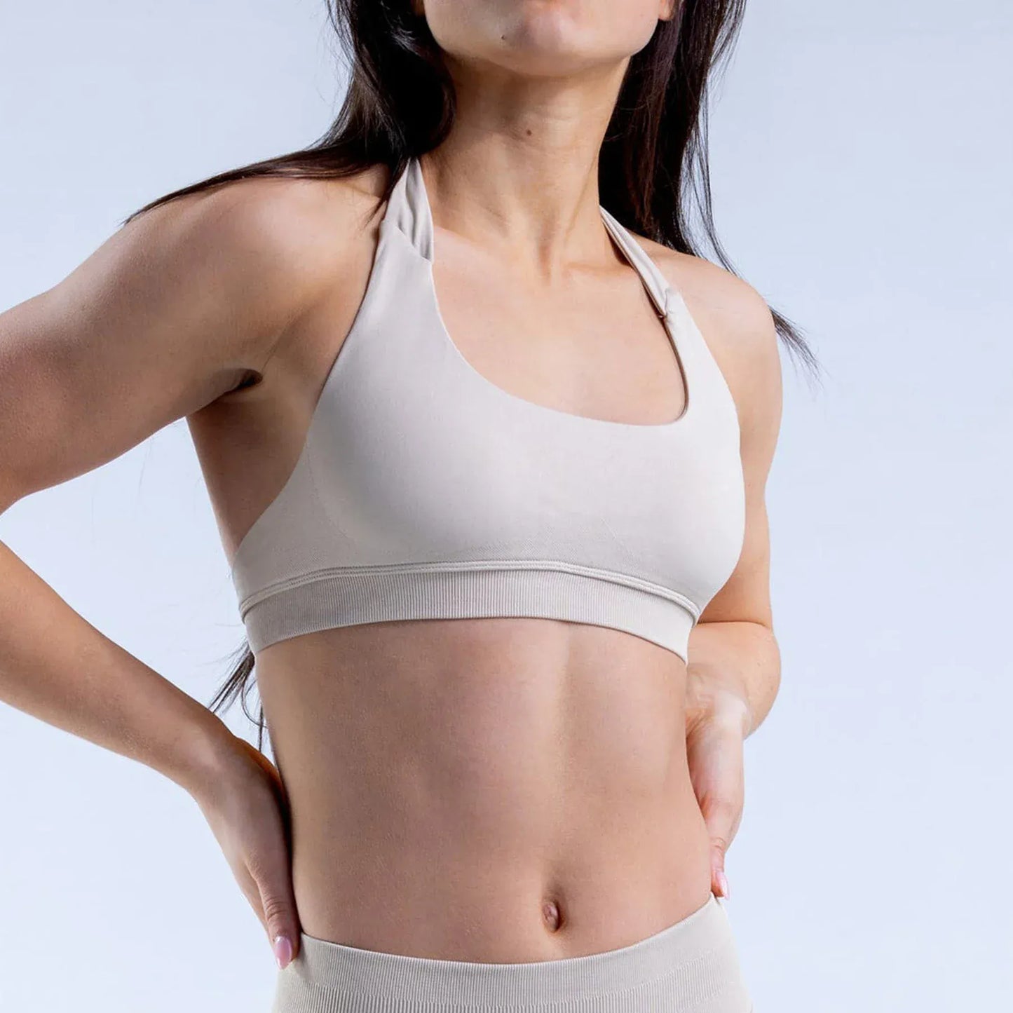 Feather Beige / XS Victorious Warrior Wave High Impact Sports Bra