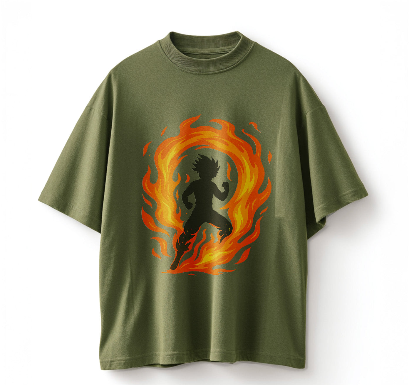 Cosmic Battle Anime Oversize T-Shirt