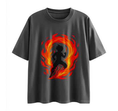 Cosmic Battle Anime Oversize T-Shirt