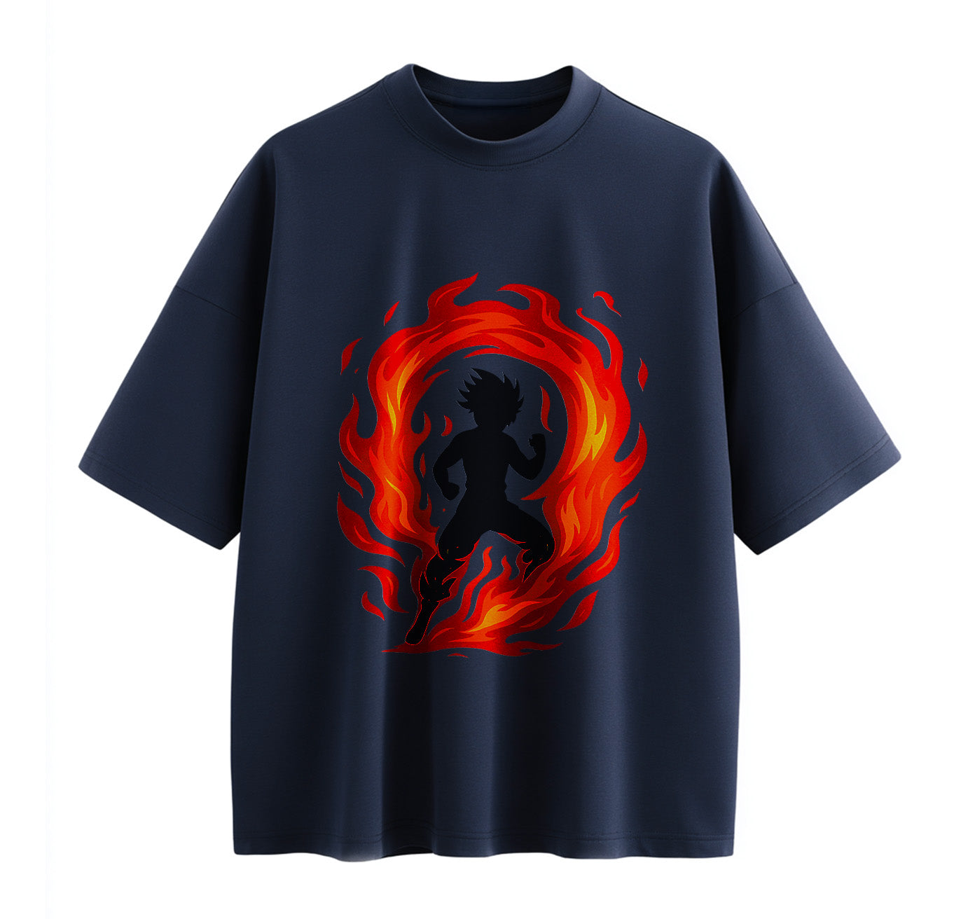 Cosmic Battle Anime Oversize T-Shirt