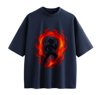 Cosmic Battle Anime Oversize T-Shirt