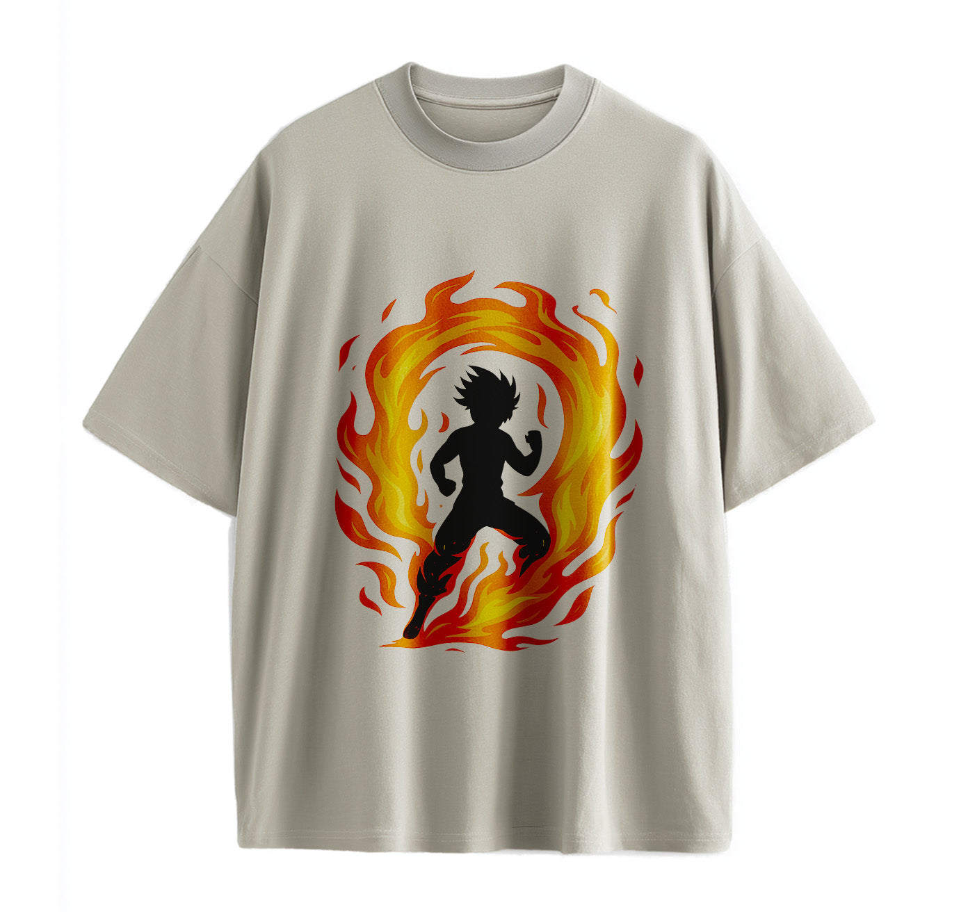 Cosmic Battle Anime Oversize T-Shirt