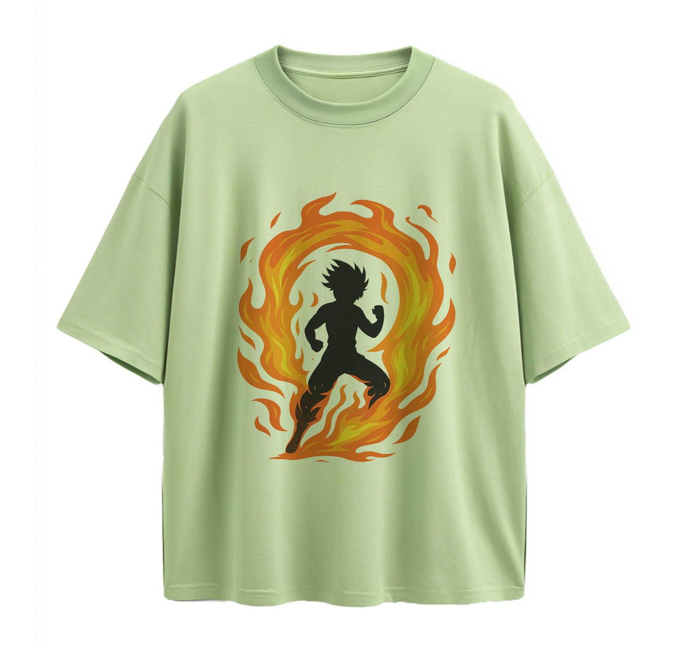 Cosmic Battle Anime Oversize T-Shirt