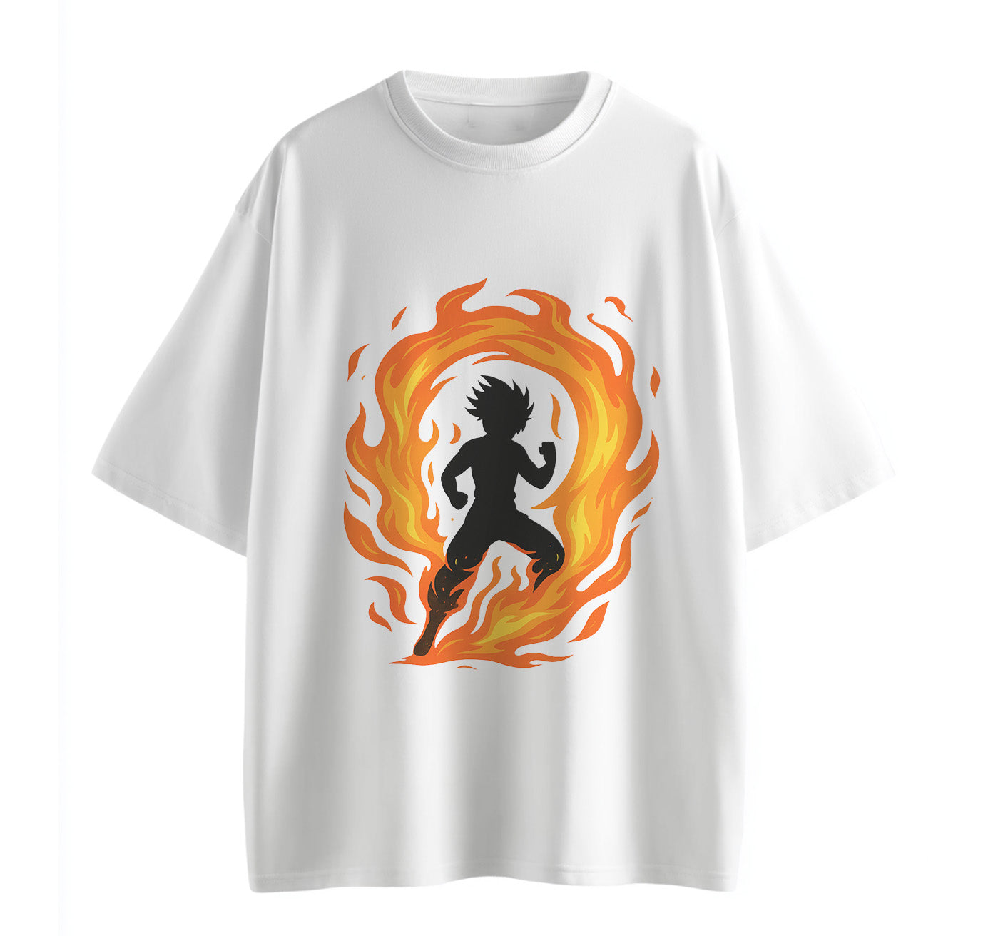 Cosmic Battle Anime Oversize T-Shirt