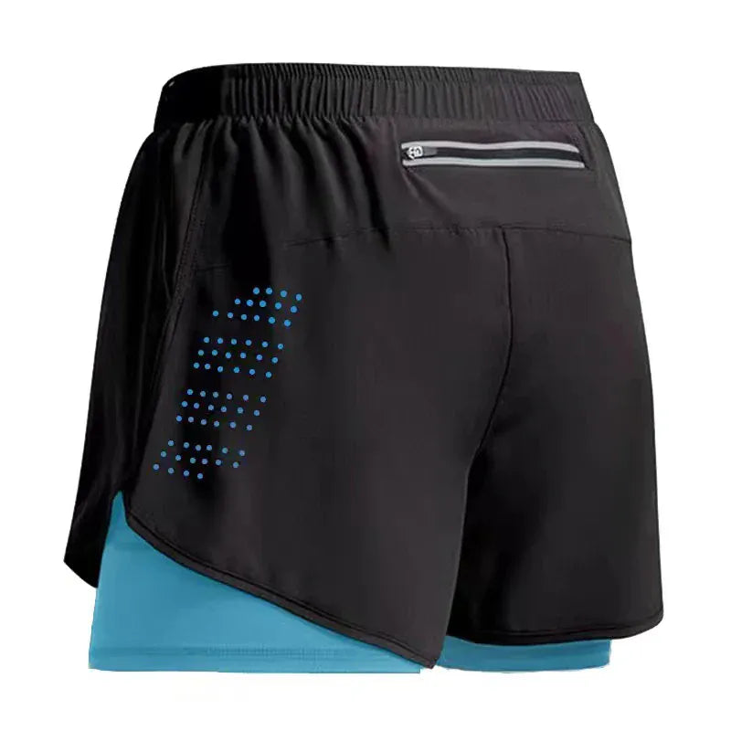 Fluorescent Blue / XS Victorious Running Shorts – Lightweight Fit, HIIT-Ready Design