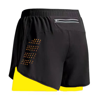 Fluorescent Yellow / XS Victorious Running Shorts – Lightweight Fit, HIIT-Ready Design