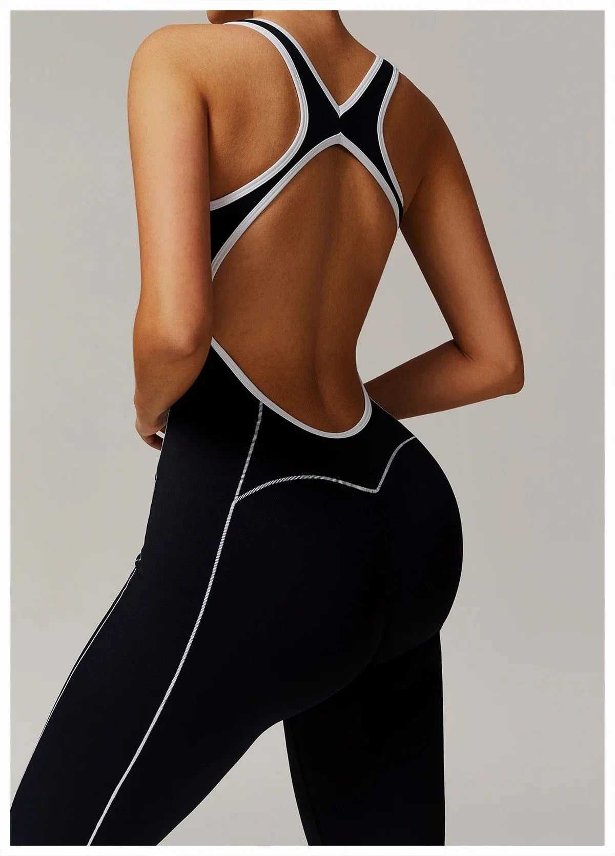 Full Body Yoga Suit/ Gym Suit/ Bodycon (Starlight)