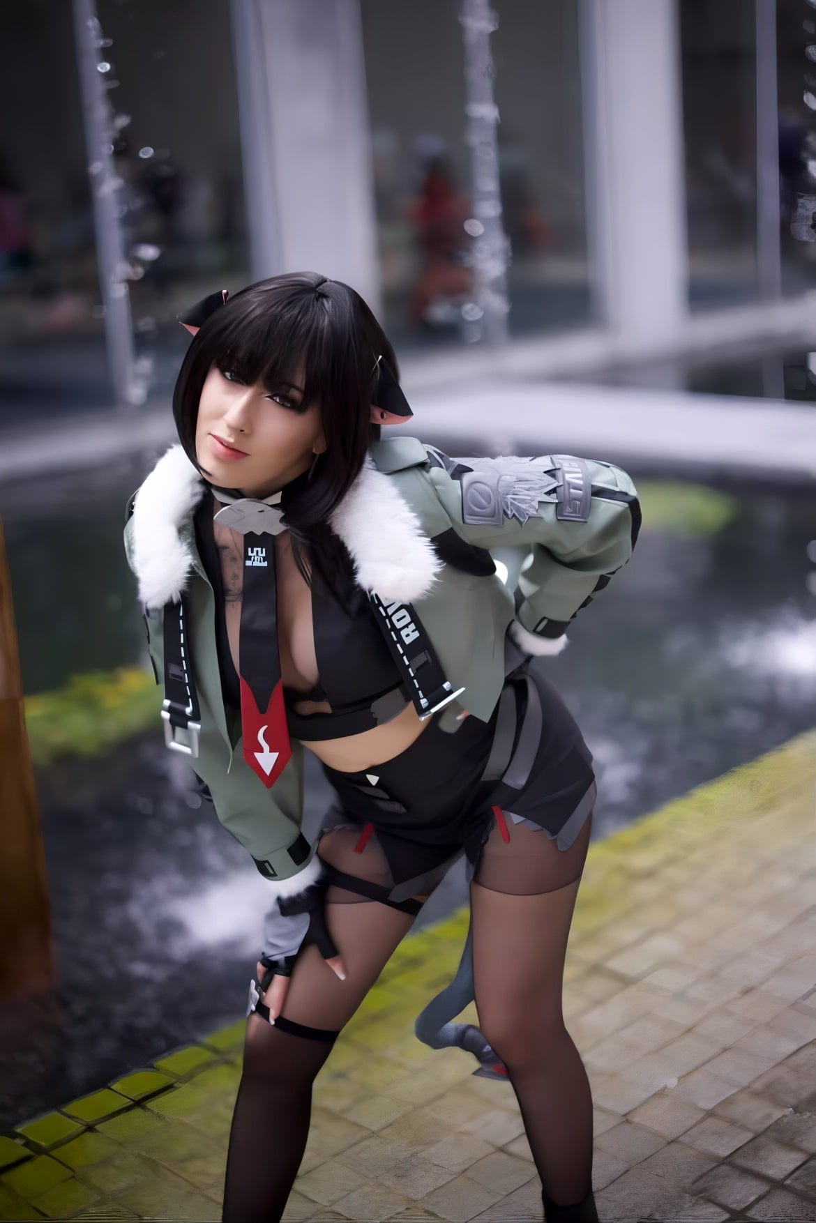 Full Costume and wig / XS Jane Doe Cosplay Zenless Zone Zero