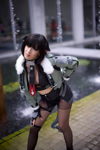 Full Costume and wig / XS Jane Doe Cosplay Zenless Zone Zero