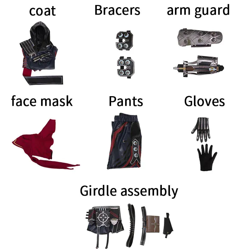 full set no boots / XS Apex Wraith Dark Cosplay