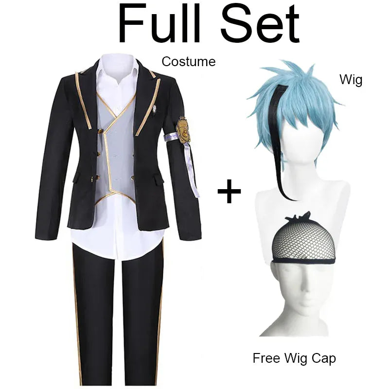 Full Set / S / Female Size Octavinelle Floyd Leech Cosplay Disney Twisted Wonderland