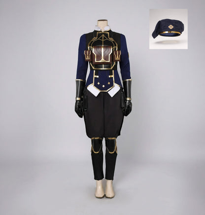 Full set with beret / XS Arcane Nolen Enforcer Cosplay