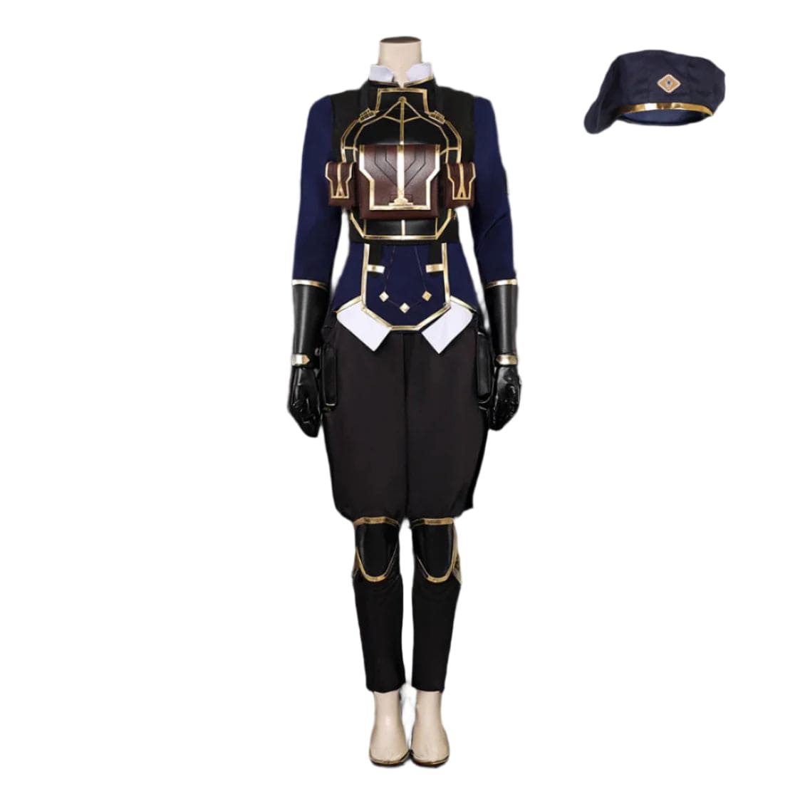 Full set with beret / XS Arcane Nolen/ Enforcer Cosplay – Premium Season 2 Costume | Victorious