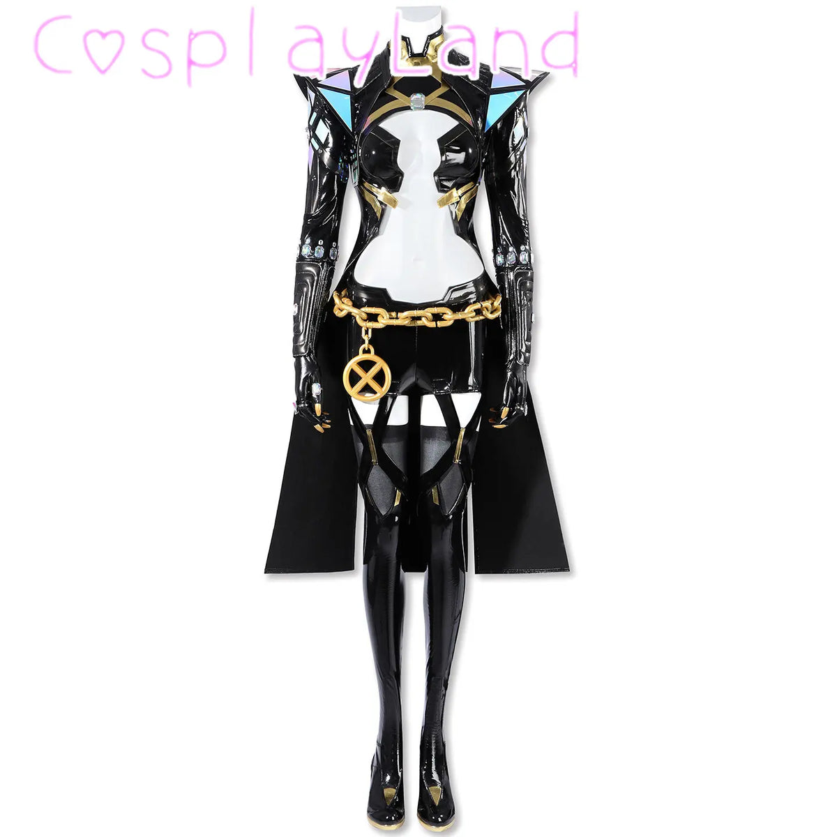 Game Rivals High Quality Emma Frost Cosplay Costume Full Set PU Leather Outfit Halloween Women Suit White Queen Battle Suit