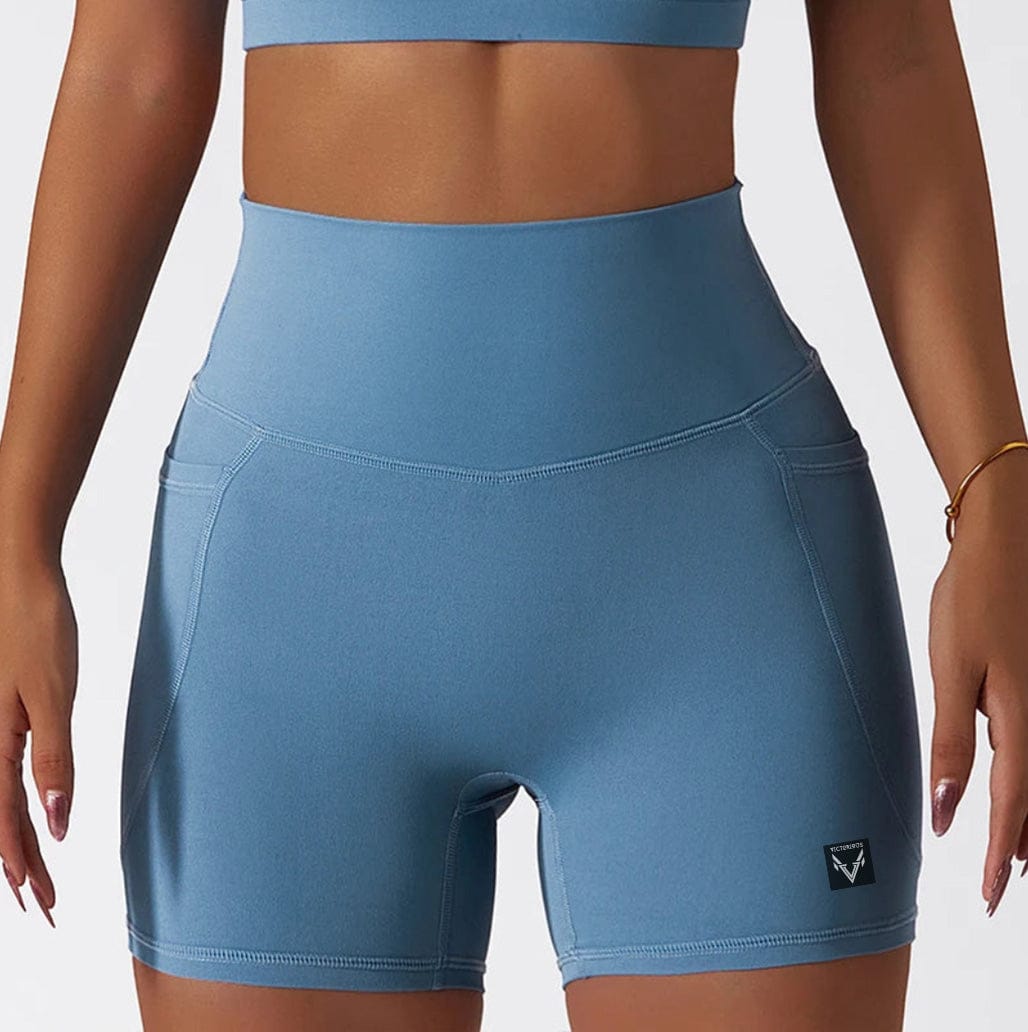 Gary blue / S Victorious Outbreak Gym Shorts W/ Pockets