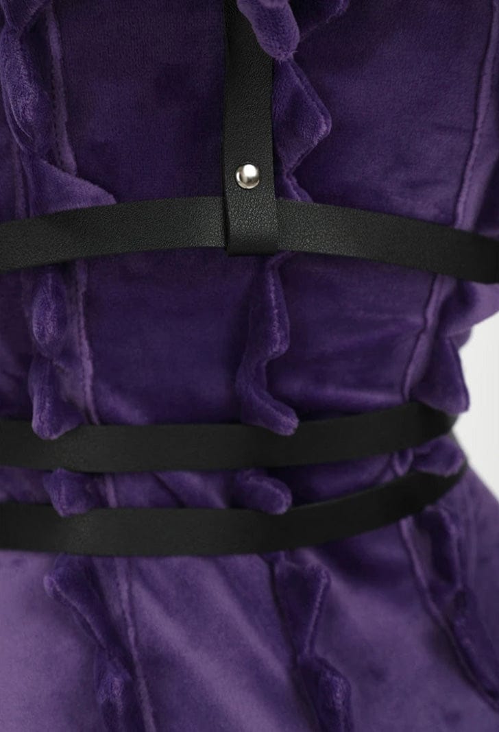 Gengar Pokemon Purple Poison Cosplay