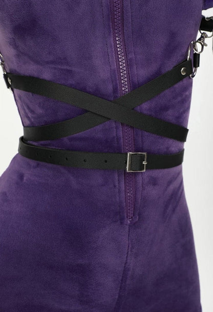Gengar Pokemon Purple Poison Cosplay