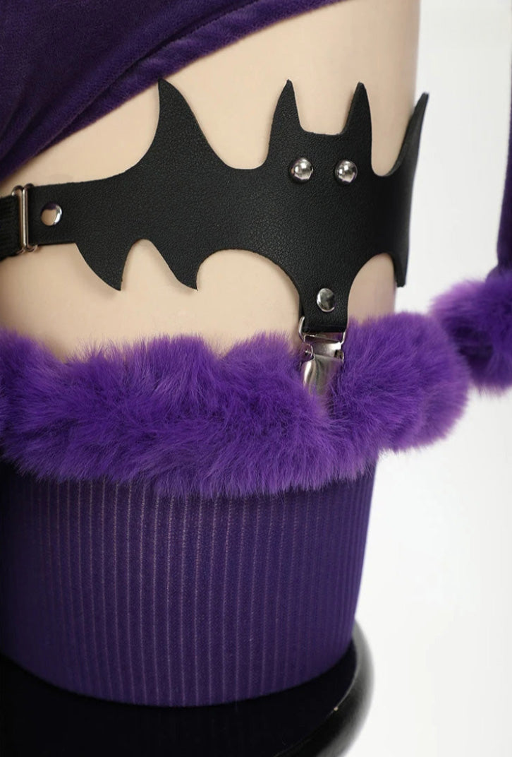 Gengar Pokemon Purple Poison Cosplay