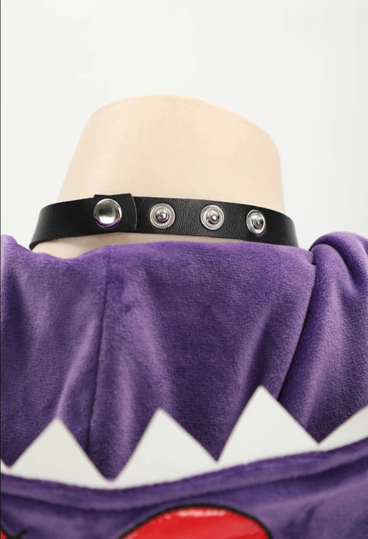 Gengar Pokemon Purple Poison Cosplay