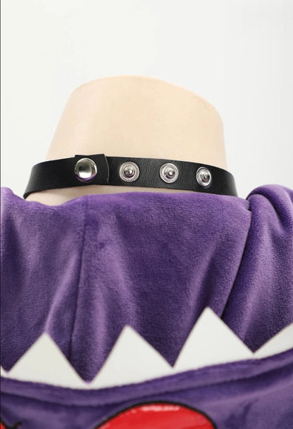 Gengar Pokemon Purple Poison Cosplay