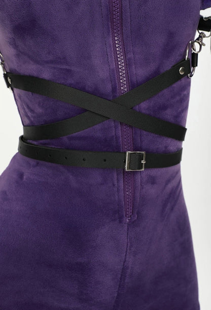 Gengar Pokemon Purple Poison Cosplay