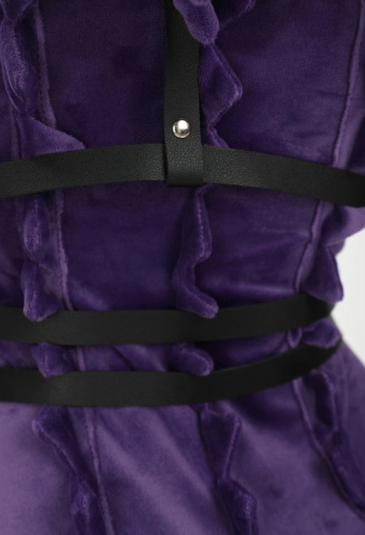 Gengar Pokemon Purple Poison Cosplay