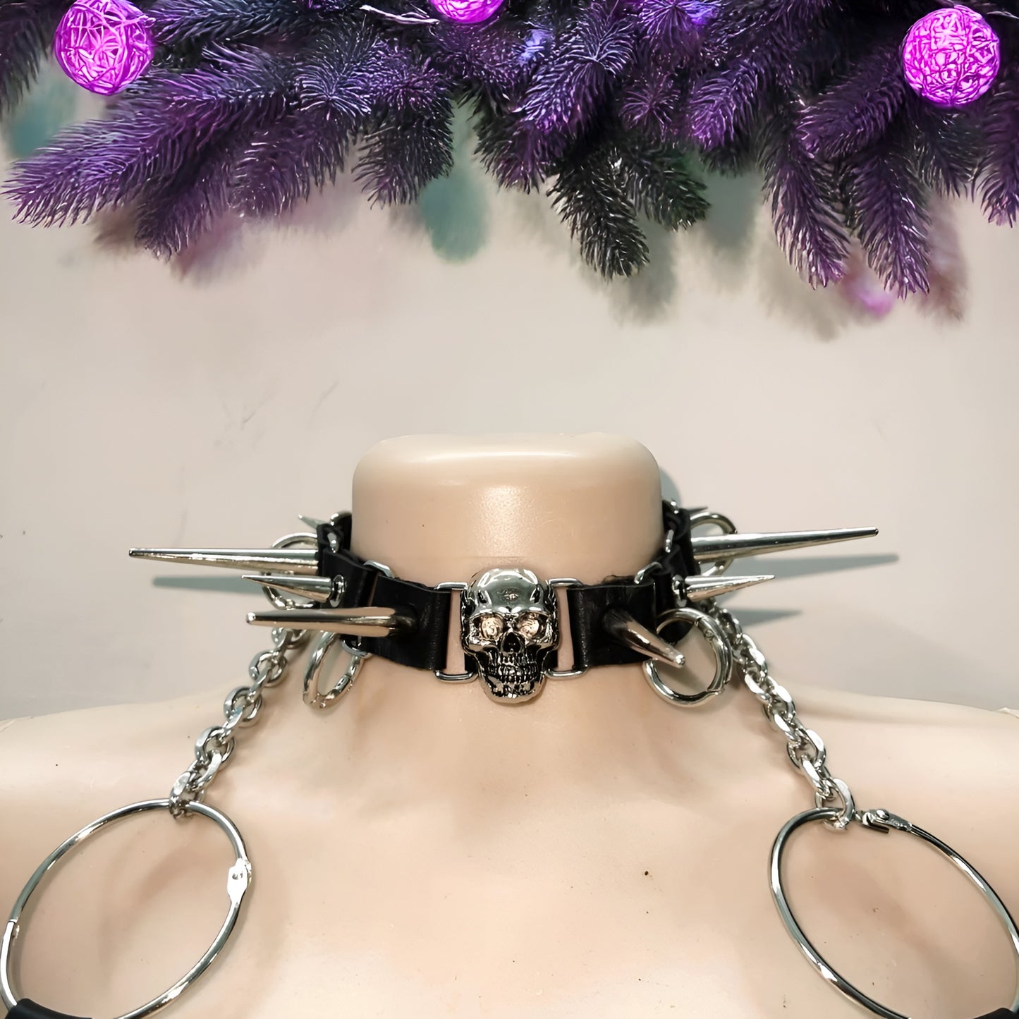 Bloodspire Gothic Outfit Top, Skirt, & Accessories