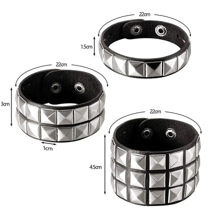 Gothic Spike Bracelet Punk Rock Accessories
