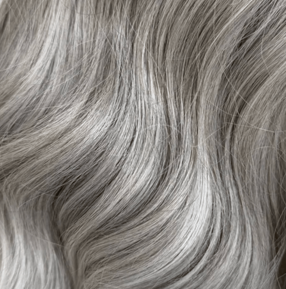 Gradient White/Grey/Platinum / 35cm Grace Ashcroft Cosplay Wig - Resident Evil Requiem