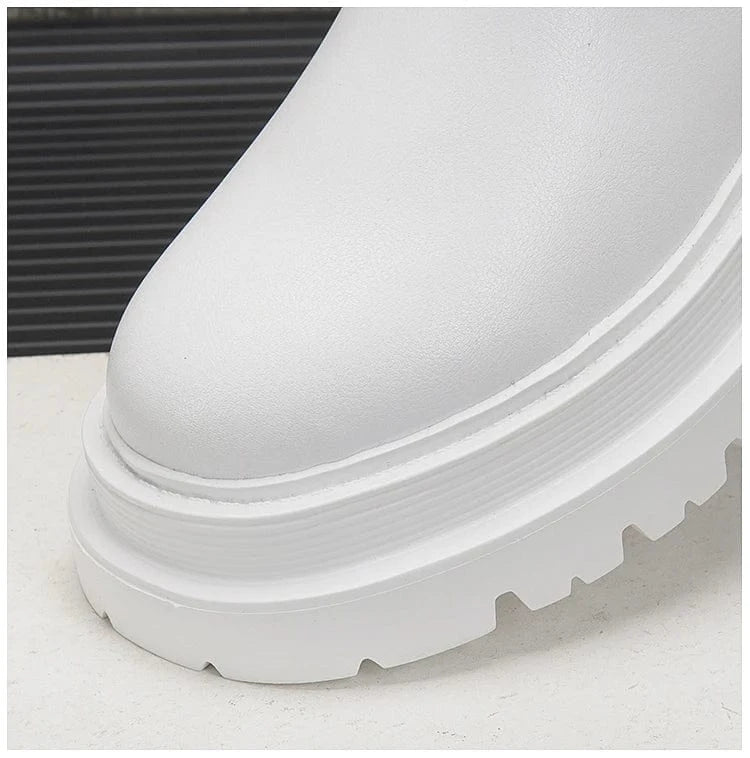 Green and Black leather boots/ Victorious Aether Arc Chelsea Boots Men's Size