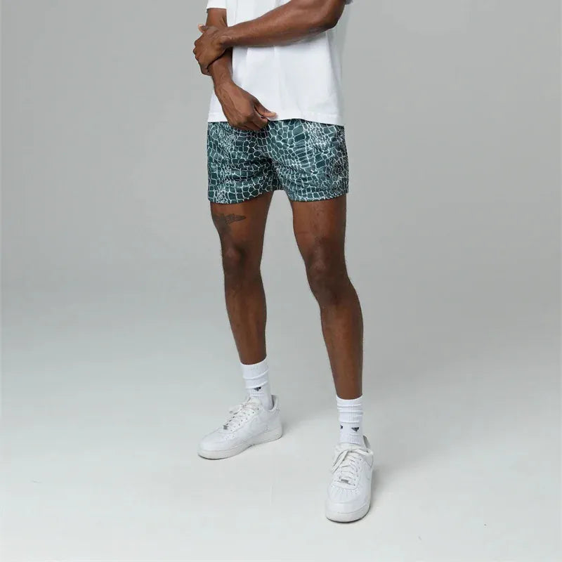 Green Snake / XXXL Victorious Venom Mesh Breathable Shorts
