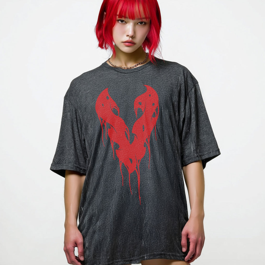 Victorious Symbiote 2026 Oversize T-shirt - Front Print (Oversize)