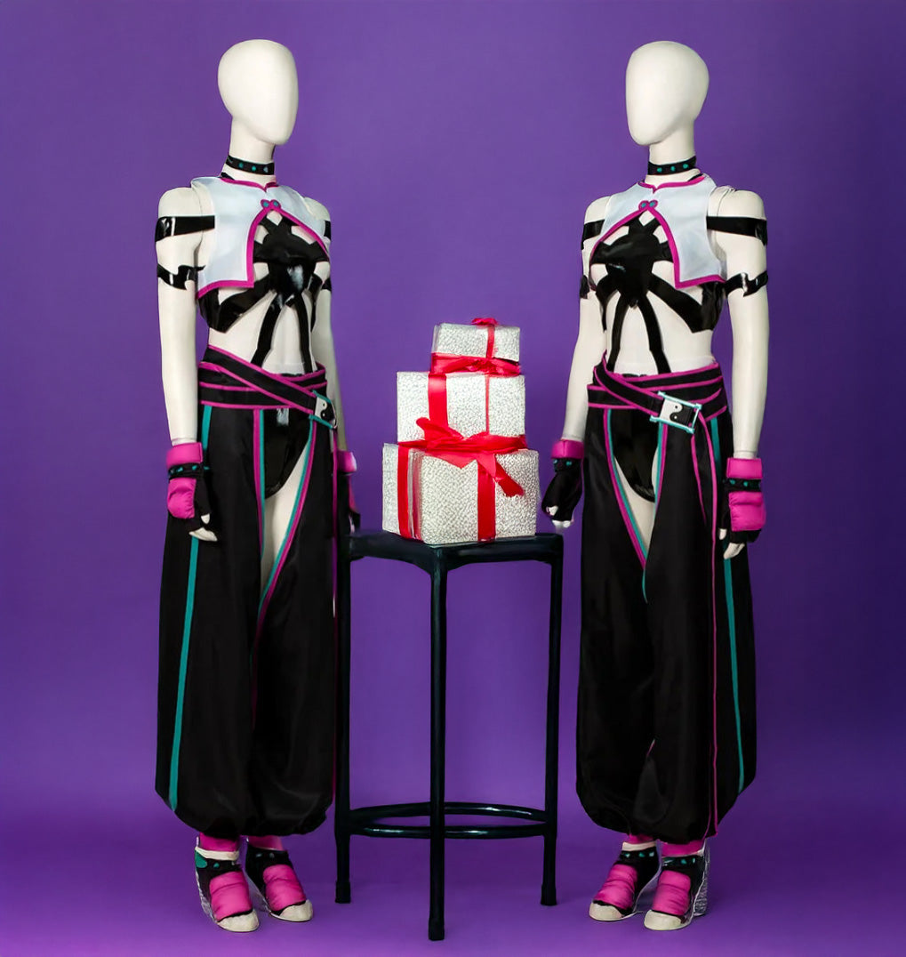Juri Han Cosplay Costume / Street Fighter Game