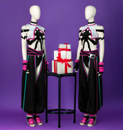 Juri Han Cosplay Costume / Street Fighter Game