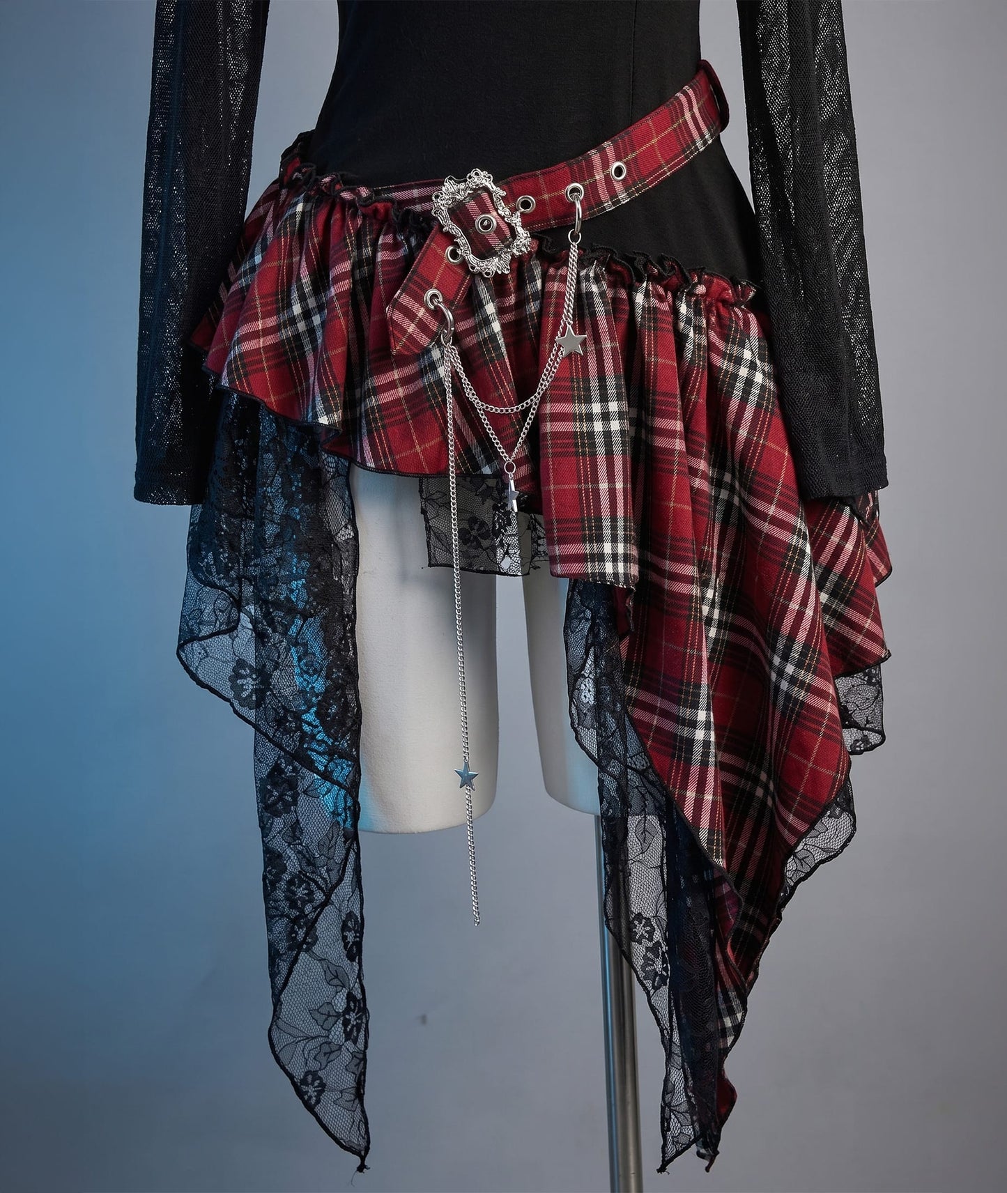 Hararajuku Dress and Top Set/ 2pc Goth