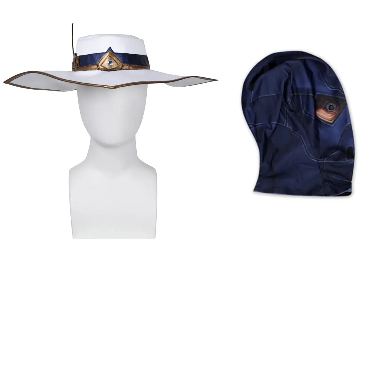 Hat and Mask / XS Cypher Valorant Game Cosplay