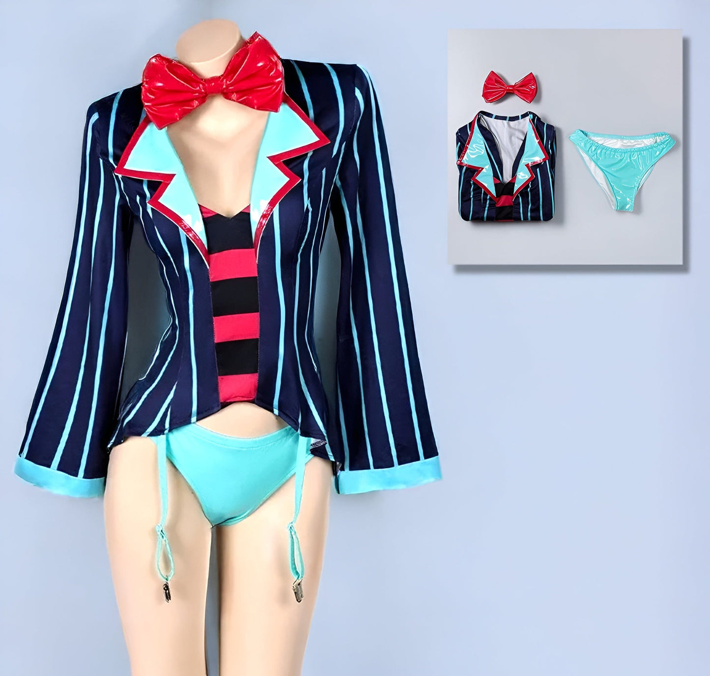 Hazbin Hotel Vox Bikini Cosplay